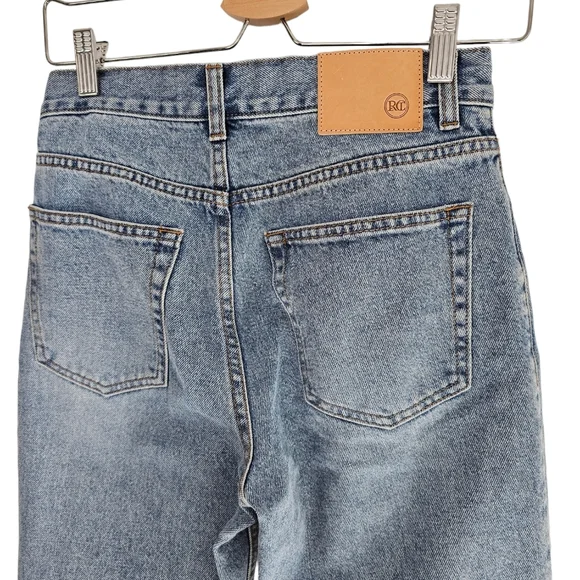 Recto Tapered Jean Light Wash 100% Cotton Japanese Denim Size XS US 26 - Picture 7 of 8